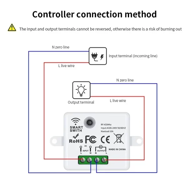 Smart Switch Universal RF 433MHz - Image 4