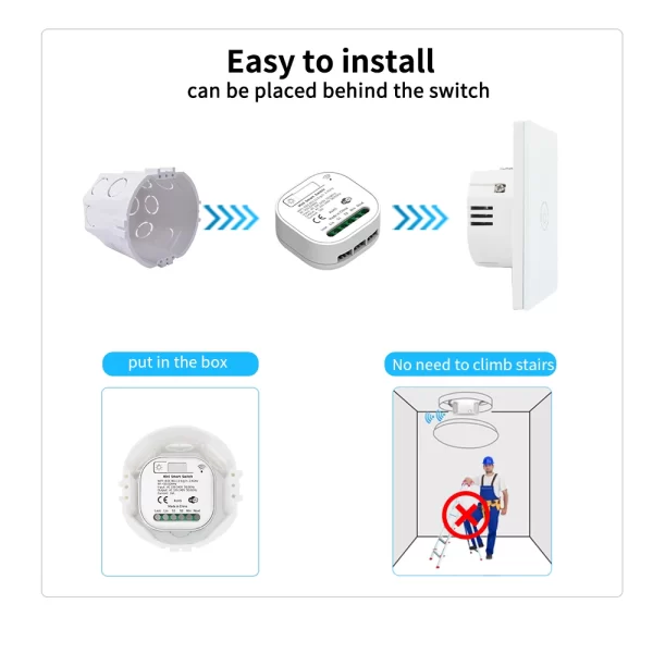 Smart Switch LVGESS 16A WIFI - Image 5