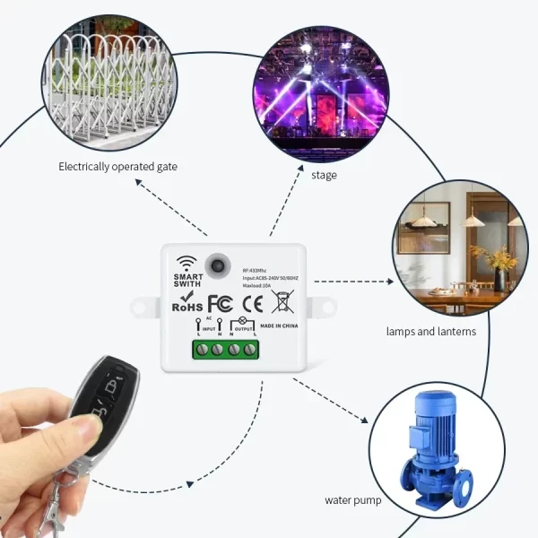 Smart Switch Universal RF 433MHz - Image 7